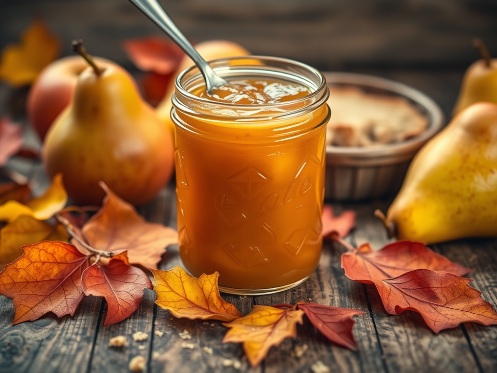 Homemade Pear Jam (Simple, Sweet & Perfect for Autumn)
