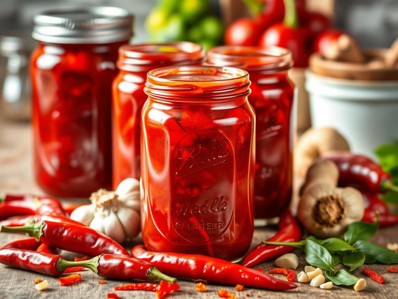 Easy Chilli Jam Recipe for Home Preserving