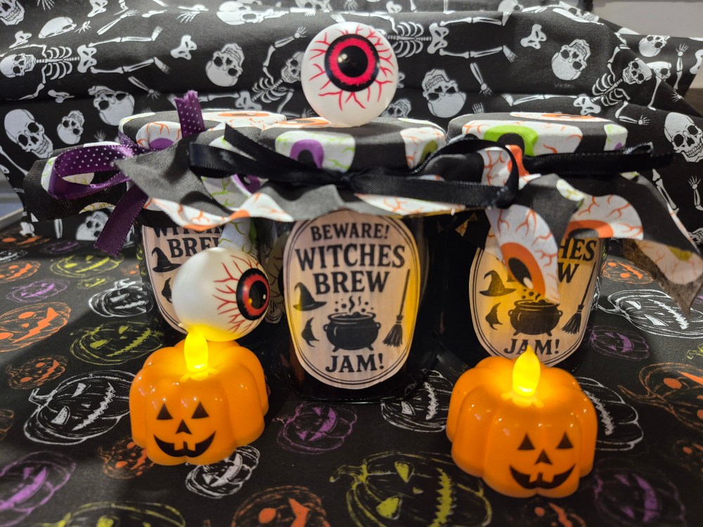 Witch’s Brew Jam | Blackberry & Apple Preserve with a Hint of Spice