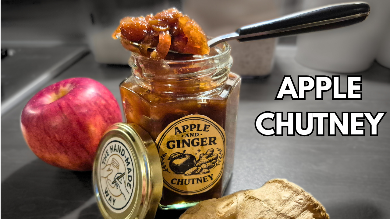Apple and Ginger Chutney Recipe | Homemade UK Preserving Recipe